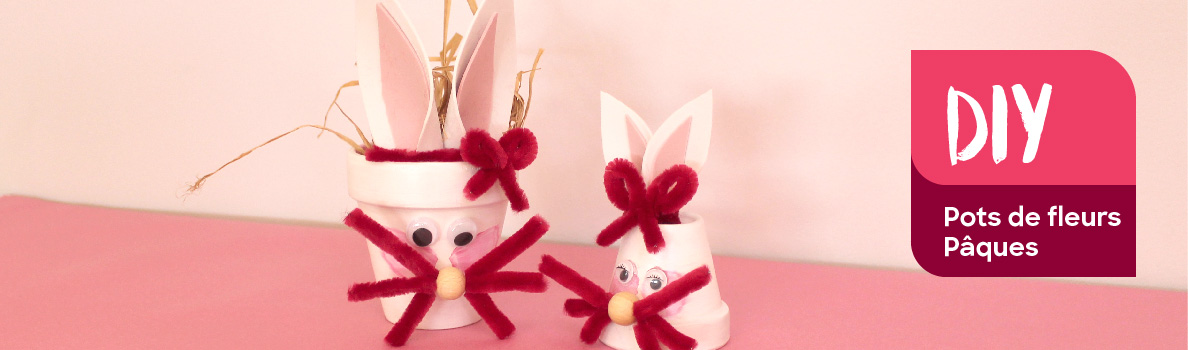 diy pots de fleur paques